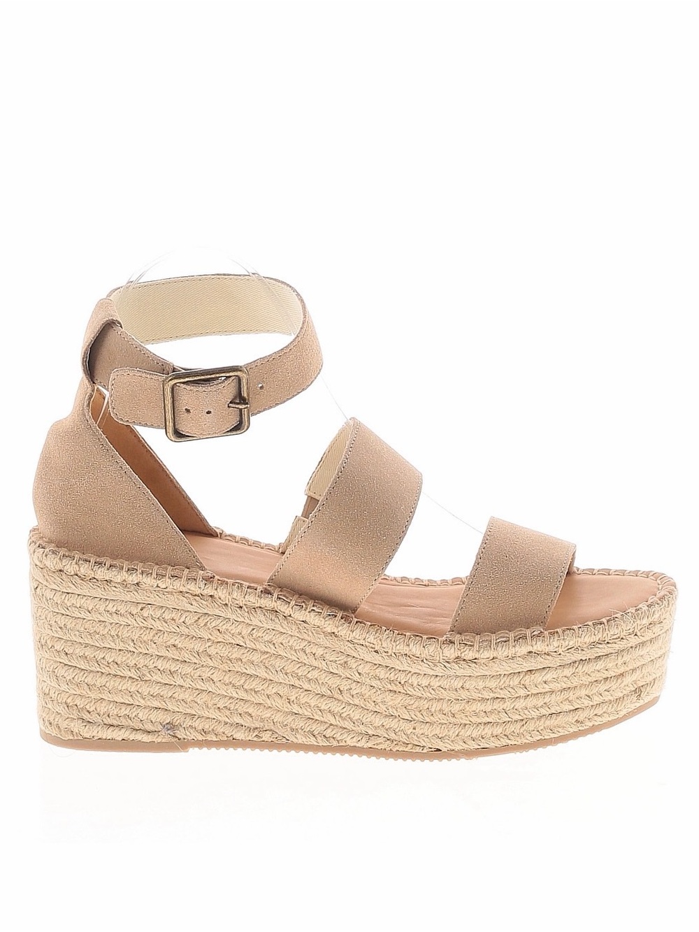 Soludos Palma Suede Platform Wedge Sandals